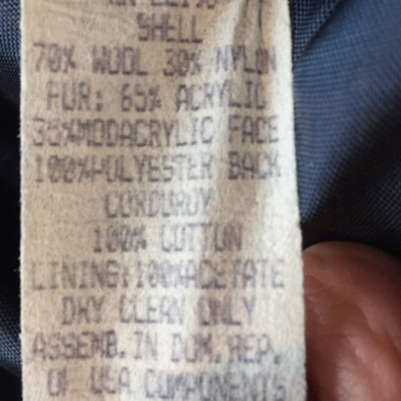 VINTAGE Herman Kay Wool Coat - Picture 4 of 5